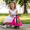 Toy Time Wiggle Car- Ride-On Toy for Kids Ages 3 and Up- Twist and Turn Scooter in Hot Pink 245724DCI - alternate 2